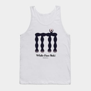 Bold monkey print "white face saki" Tank Top